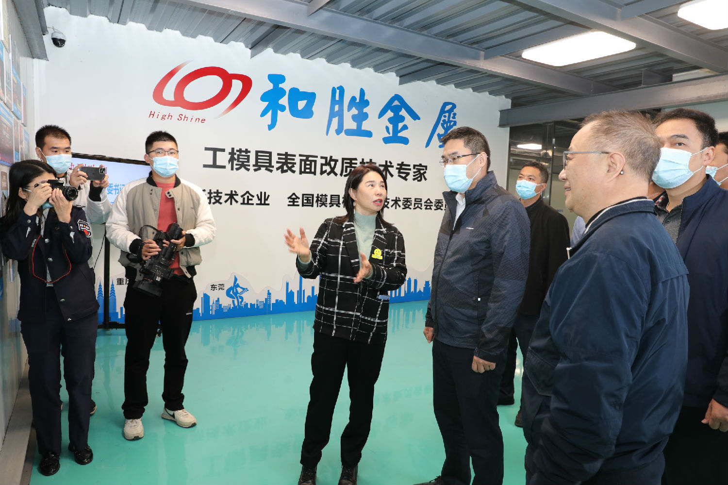 新湖街道黨工委褚宏書記一行到深圳和勝參觀指導 新湖街道黨工委褚宏書記一行到深圳和勝參觀指導