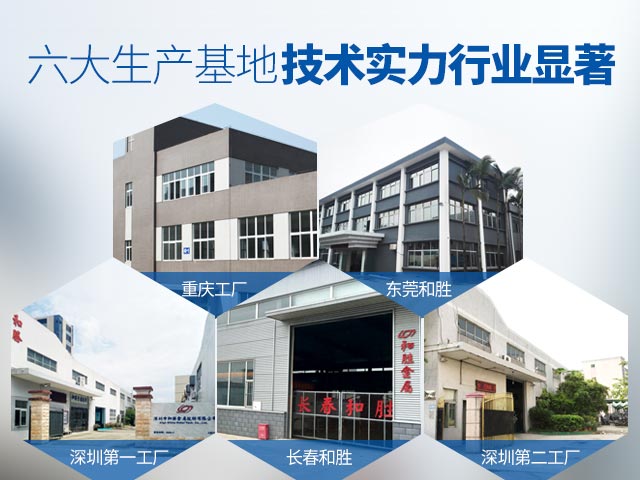 和勝-六大生產基地，技術實力行業顯著